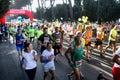 Hunger Run (Rome) - World Food Program - Crowd runners start